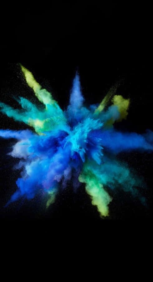 Introducing The Elegant And Modern Simple Blue Iphone! Wallpaper