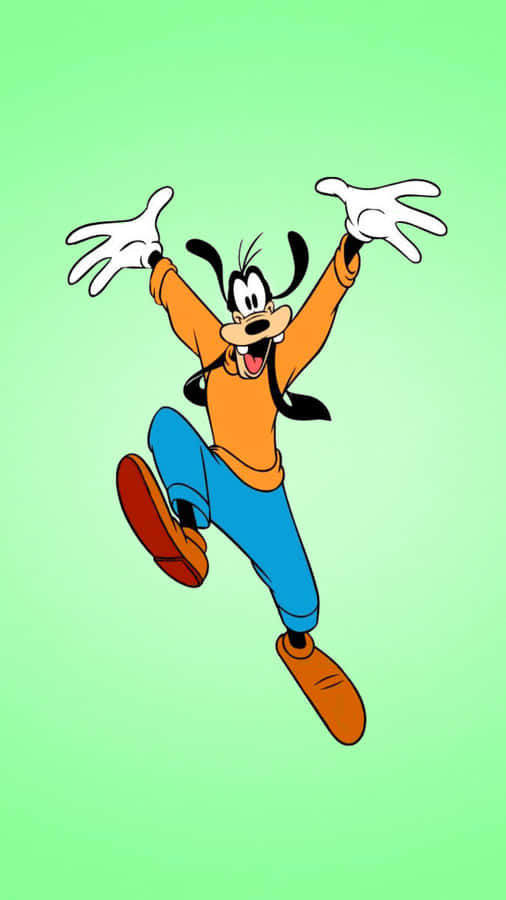 Iphone 7 Disney Goofy Green Wallpaper