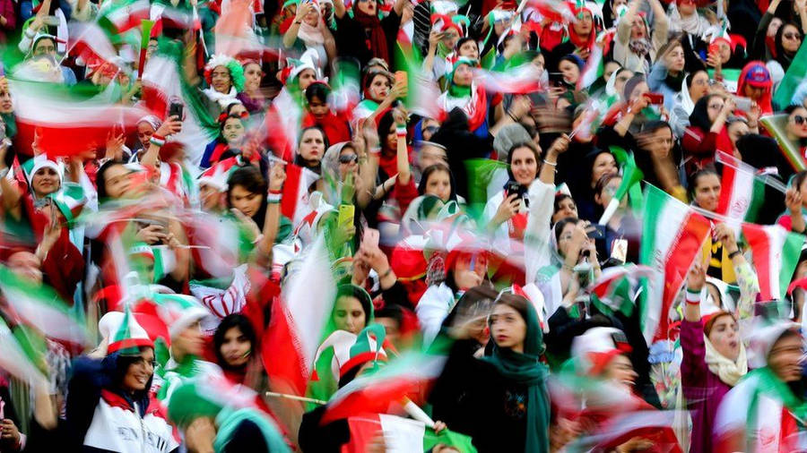 Iran National Football Team Supporters Wallpaper