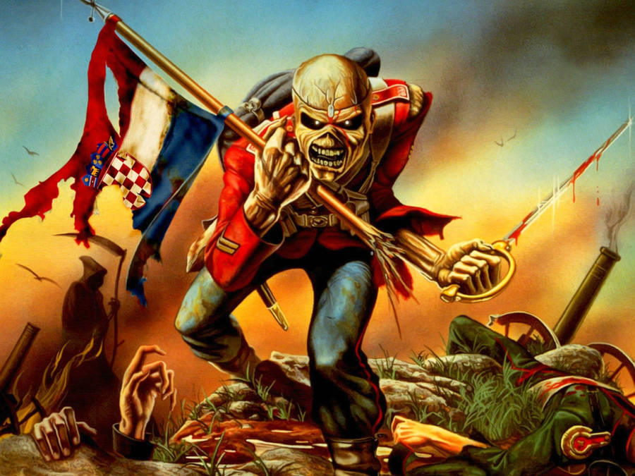 Download free Iron Maiden Eddie In War Wallpaper - MrWallpaper.com