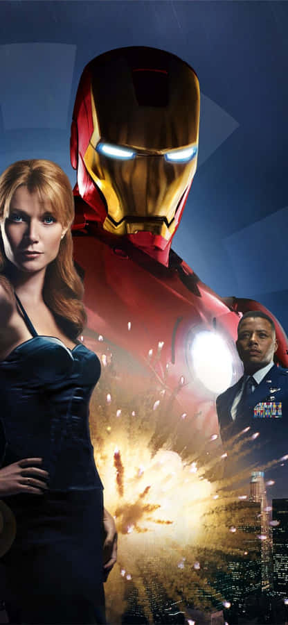 Iron_ Man_and_ Allies_i Phone_ Wallpaper Wallpaper