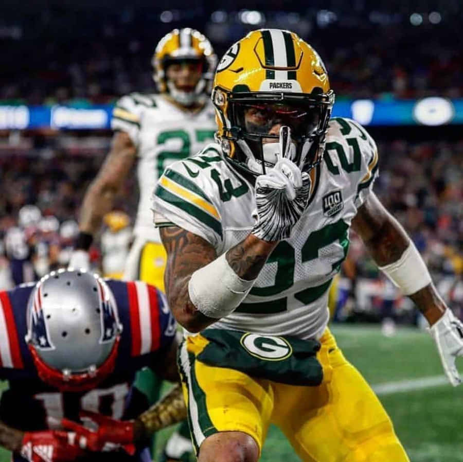 Jaire Alexander Packers Game Action Wallpaper