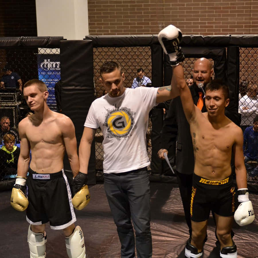 Jeff Molina Winning Fight Wallpaper