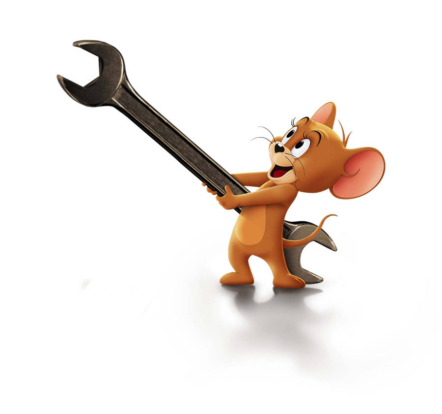 Download free Jerry Mouse Wrench Art Wallpaper 