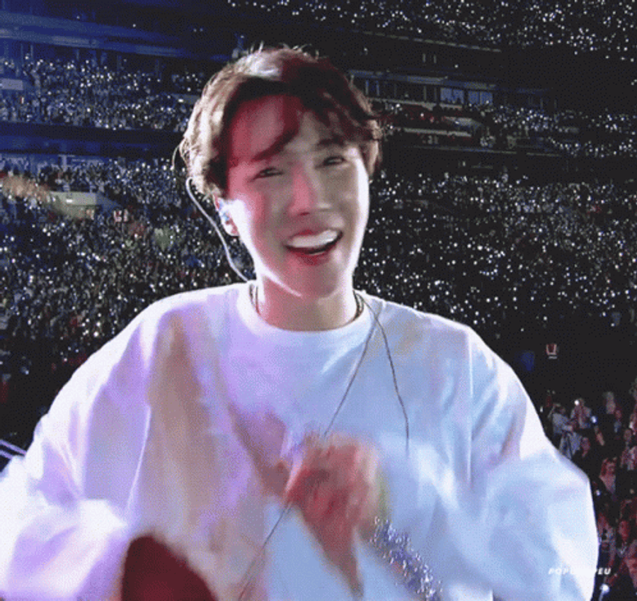 Jhope From Bts Shares A Captivating Smiley Portrait Wallpaper