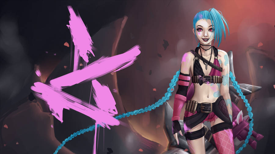 HD wallpaper: Jinx (League of Legends), Arcane, video game characters, TV  series | Wallpaper Flare