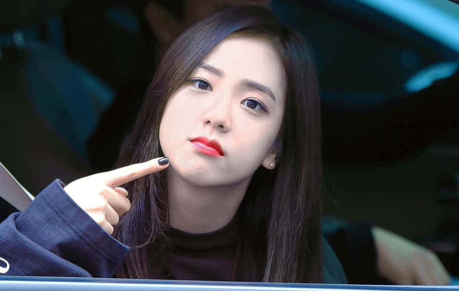 Download free Jisoo Blackpink Aegyo Face Wallpaper - MrWallpaper.com