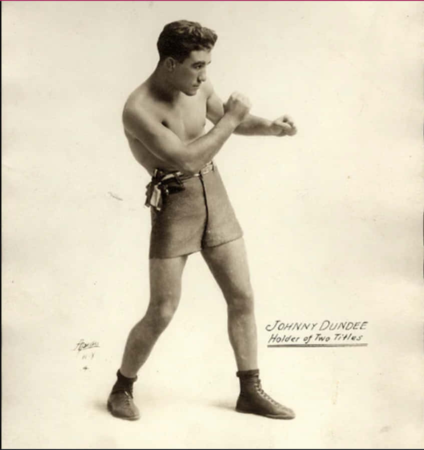 Johnny Dundee's Boxing Poster Wallpaper