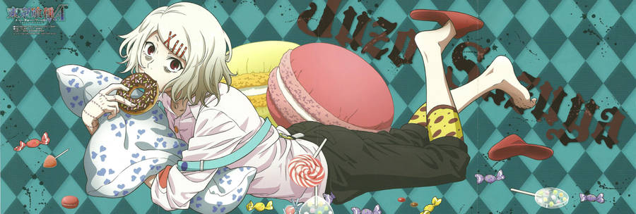 Jozzou Suzuya From The Anime Show Tokyo Ghoul Wallpaper