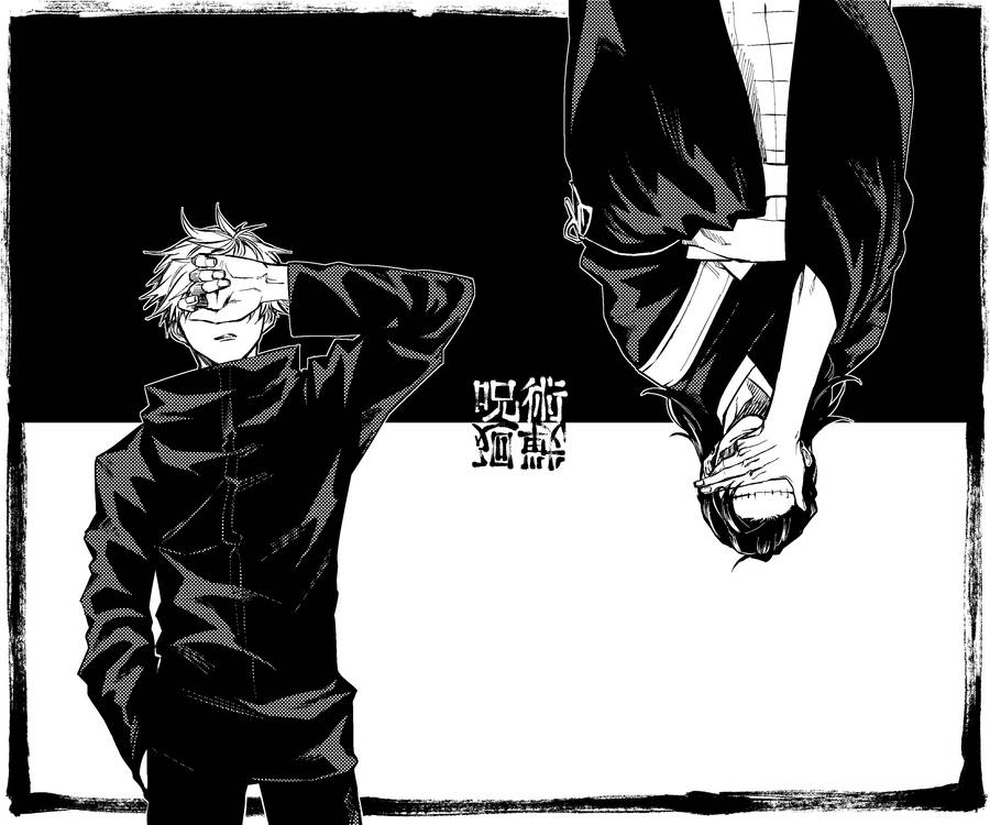 Jujutsu Kaisen 4k Minimalist Poster Wallpaper