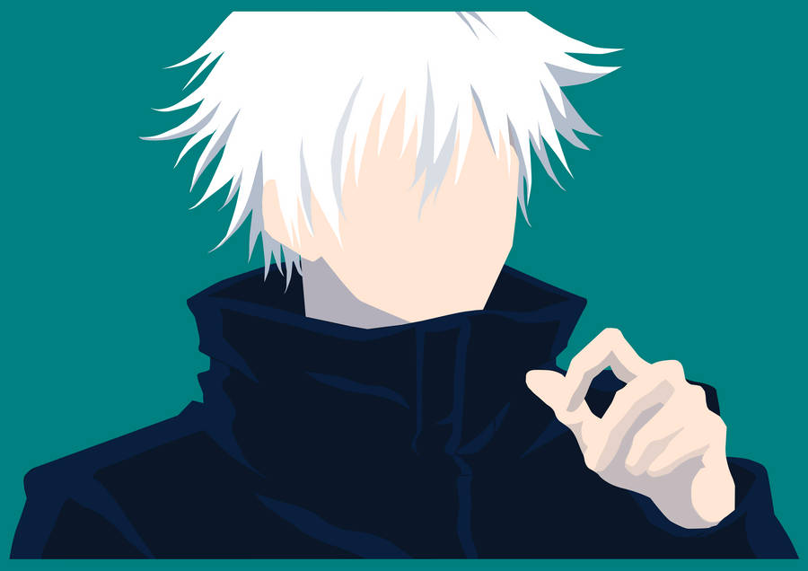 Download free Jujutsu Kaisen Gojo Vector Art Wallpaper - MrWallpaper.com