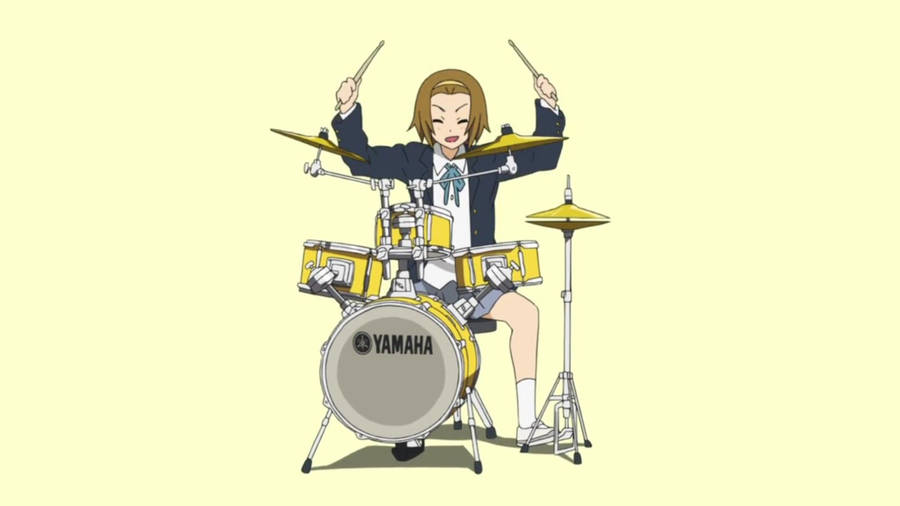 Stiahnite si zadarmo K-on Ritsu Playing DrumStiahnite si zadarmo K-on Ritsu Playing Drum  