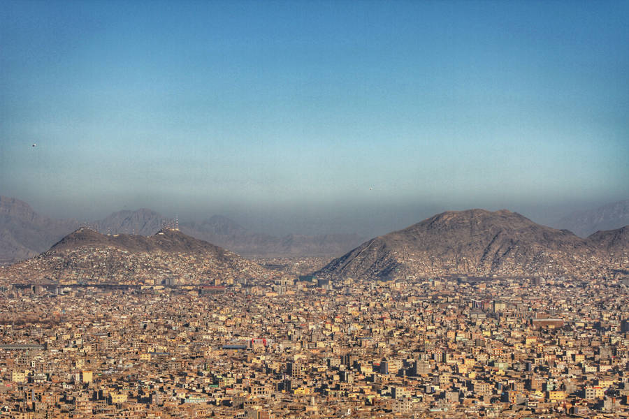 Download free Kabul City Aerial View Wallpaper - MrWallpaper.com