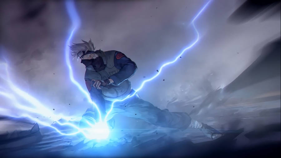 Kakashi Bolt Of Lightning Wallpaper