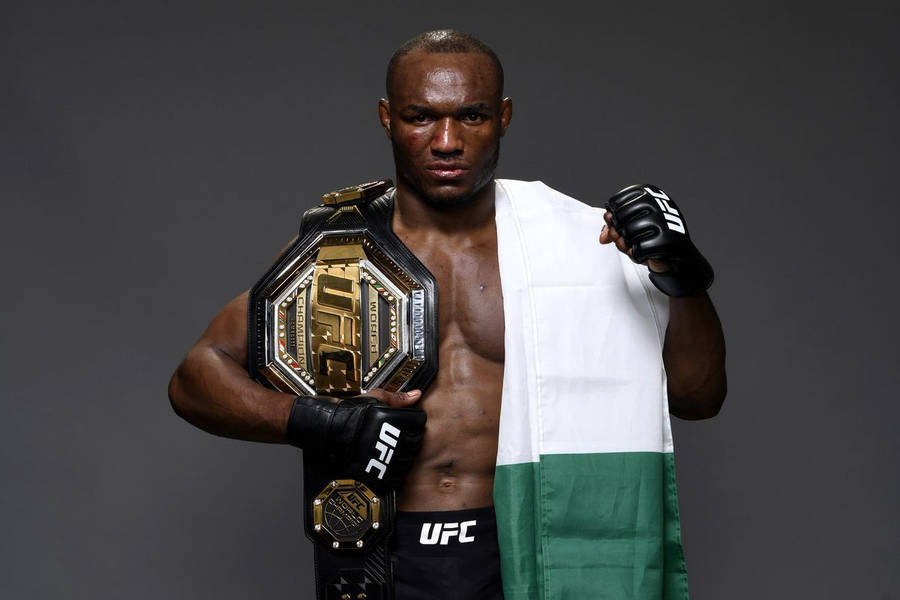 Download free Kamaru Usman Belt Flag Wallpaper - MrWallpaper.com