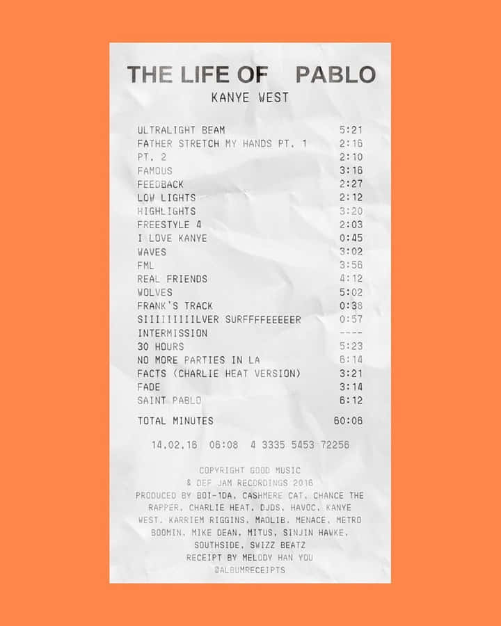 Kanye West At The Premiere Of His Album, The Life Of Pablo Wallpaper