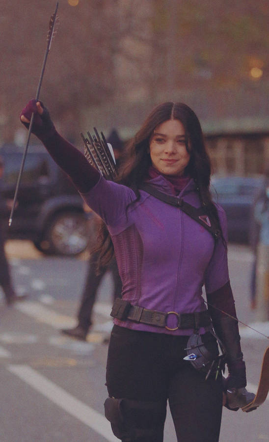 Download free Kate Bishop Aesthetic Hailee Steinfeld Wallpaper ...