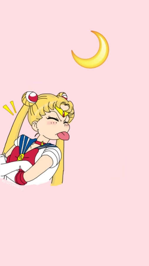 Keep Up With The Magical Adventures Of Sailor Moon On Your Ipad Wallpaper