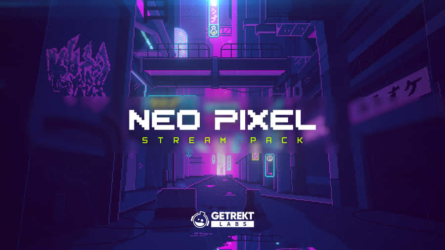 Keep Your Eyes On The Prize With Neon Twitch Wallpaper