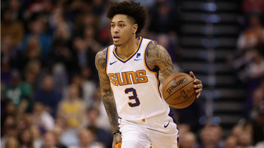 Kelly Oubre Jr Showing Off His Athleticism Wallpaper
