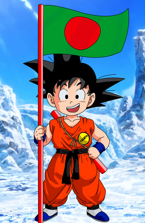 Download free Kid Goku Power Up! Wallpaper - MrWallpaper.com