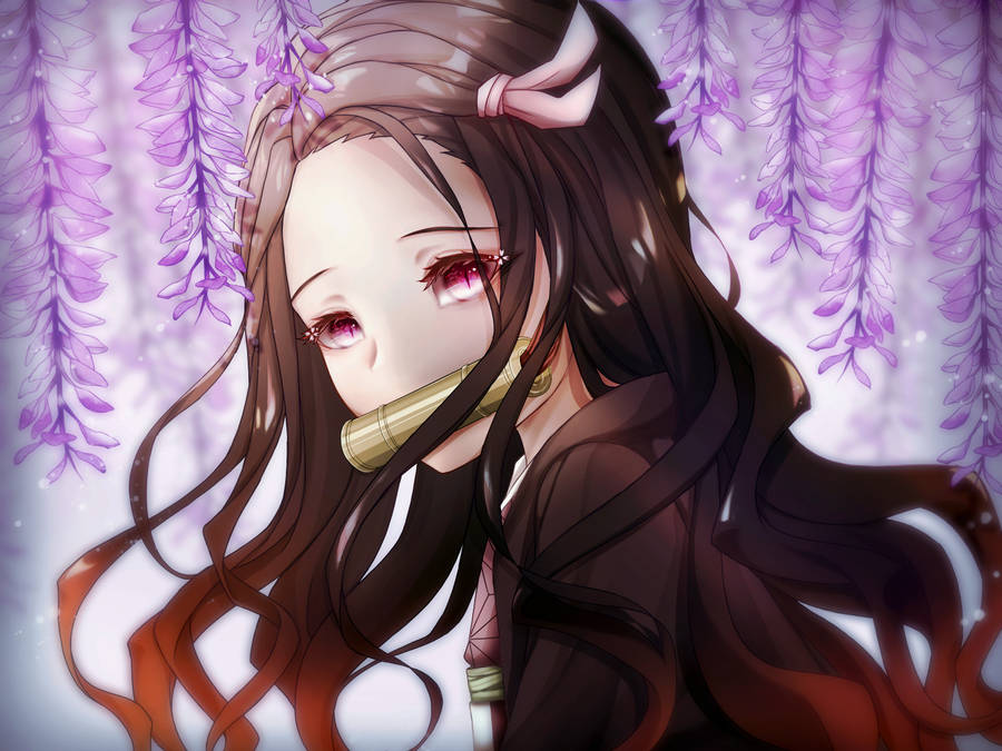 Kimetsu No Yaiba Cute Nezuko Wallpaper