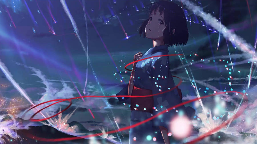 Cloud Kimi No Na Wa. Mitsuha Miyamizu Your Name, HD wallpaper | Peakpx