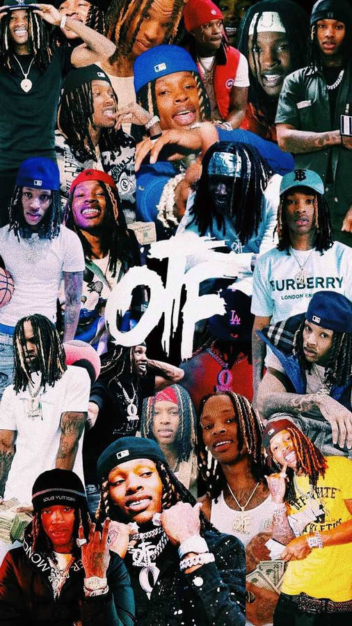 Download free King Von Otf Collage Wallpaper - MrWallpaper.com