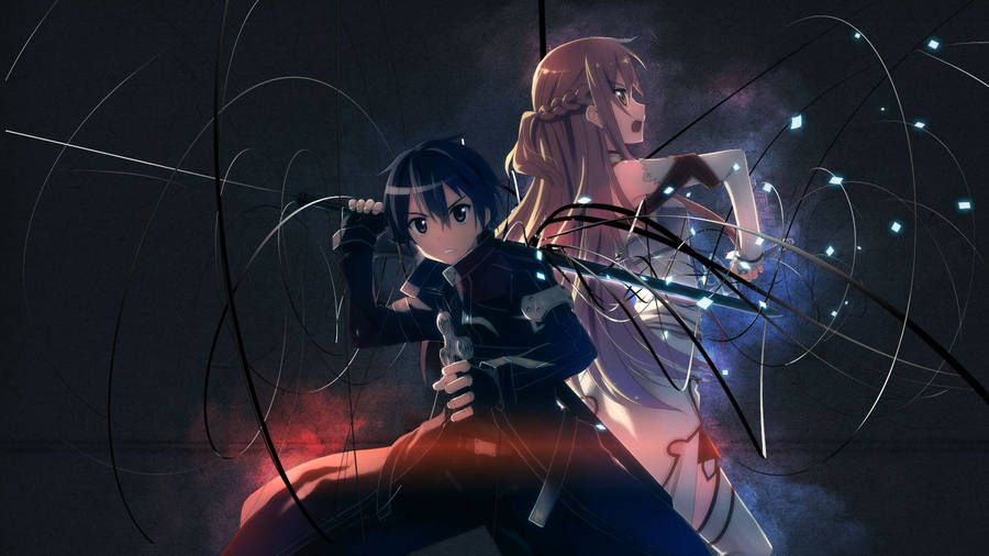 Sword Art Online 2, asuna, kirito, yui, HD phone wallpaper | Peakpx