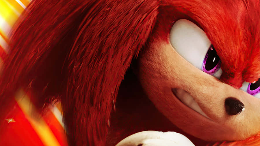 Knuckles The Echidna Close-up Wallpaper
