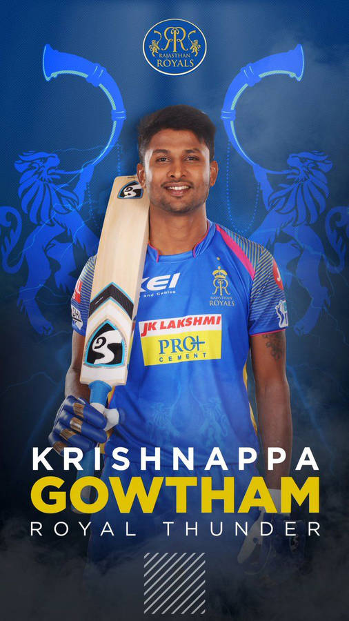 Download free Krishnappa Gowtham In Action For Rajasthan Royals ...