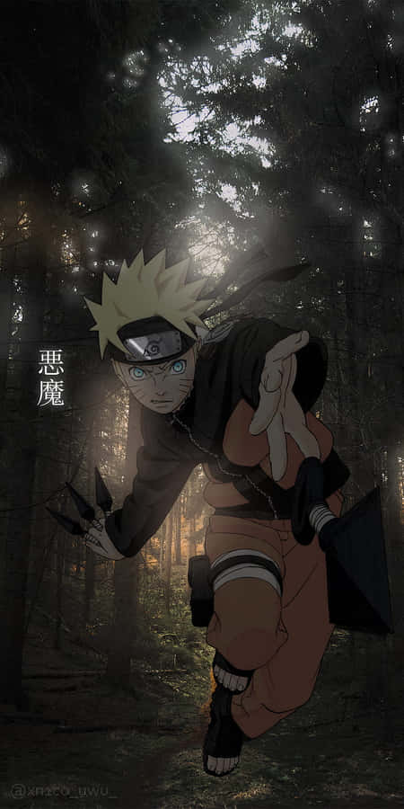 Kunai Weapon Of Naruto Aesthetic Phone Wallpaper