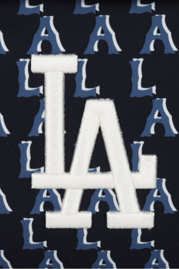 Large Los Angeles Initials Dodgers Logo Wallpaper