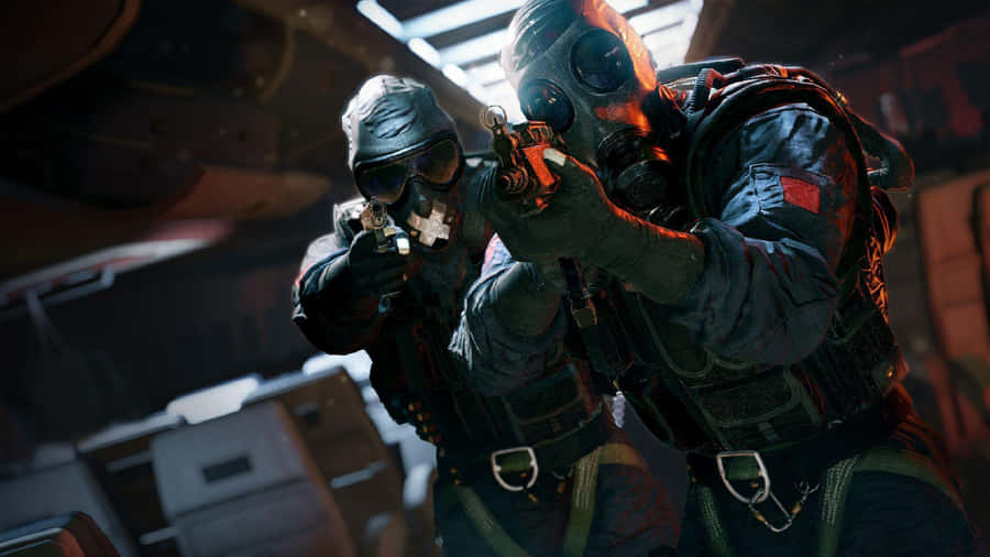 Launch Into Action In Tom Clancy's Rainbow Six Siege Wallpaper