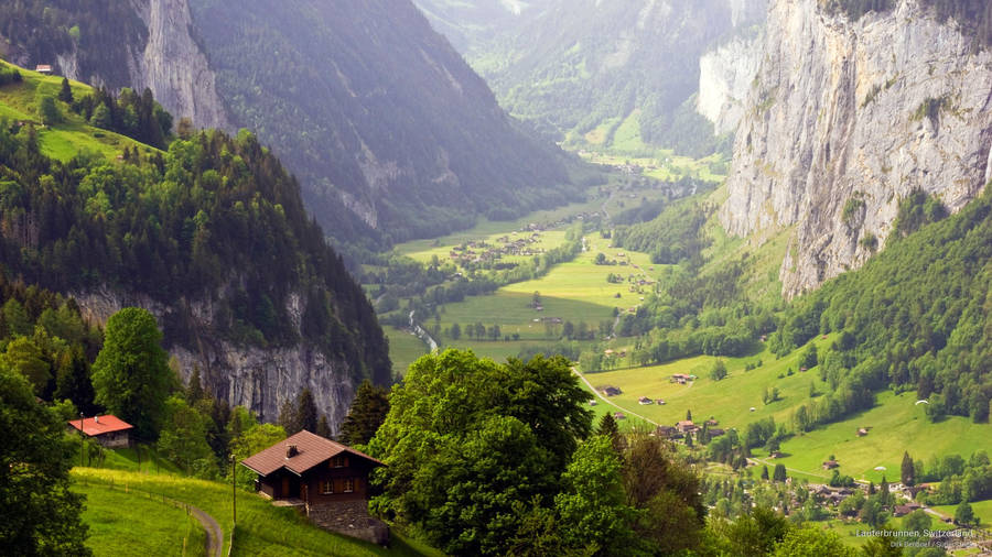 Download free Lauterbrunnen Cliffs Switzerland Wallpaper - MrWallpaper.com