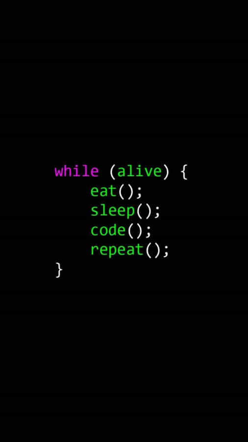 Learn To Code On The Go With Your Iphone Wallpaper