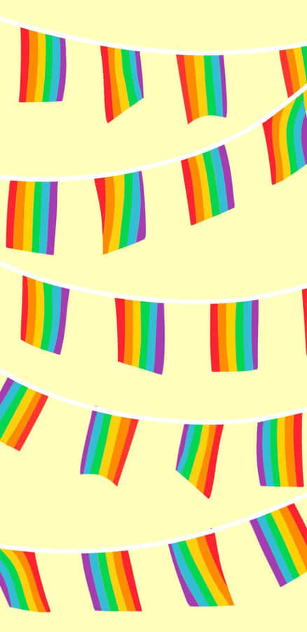 Lgbt Flag Banners Wallpaper