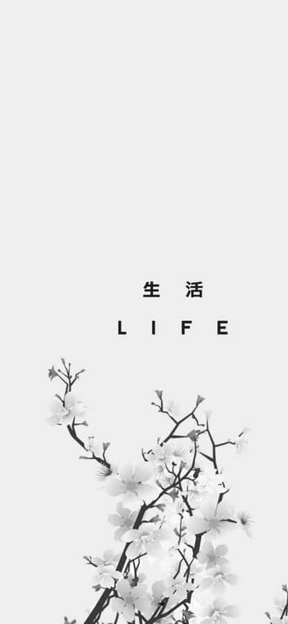 Life Aesthetic In White Wallpaper