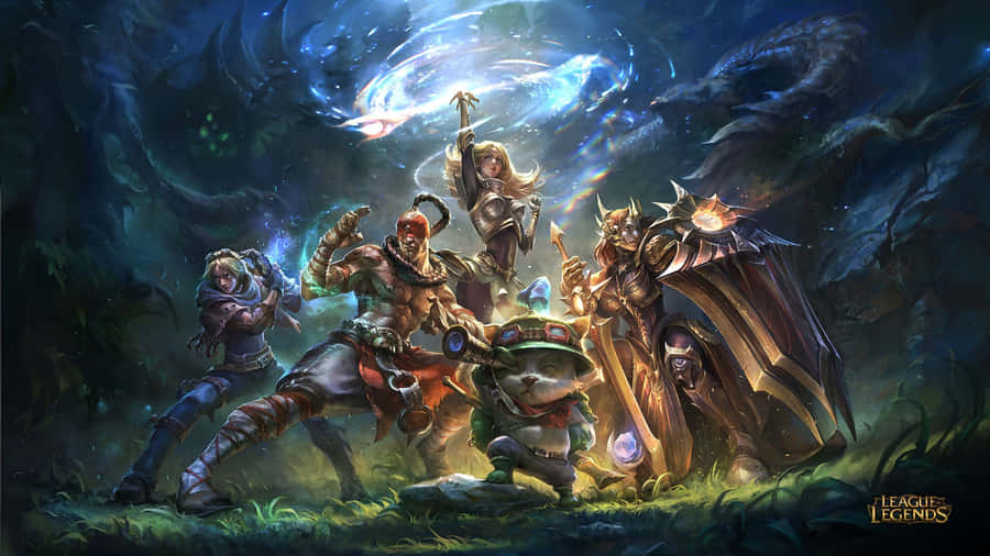 Lol 1920 X 1080 Gaming Champions Wallpaper