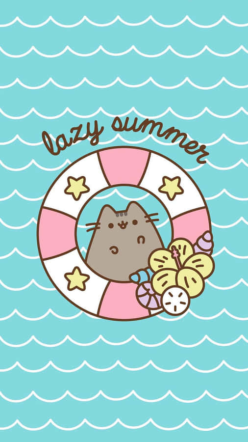 Look At This Cute Pusheen! Wallpaper