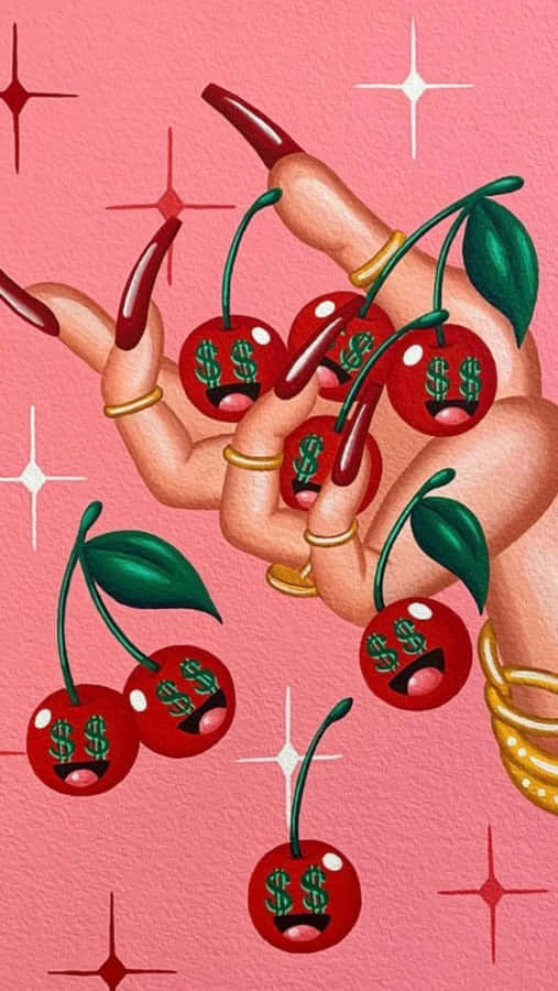 Looking For A Stylish Phone? Check Out This Cute Red Iphone Wallpaper