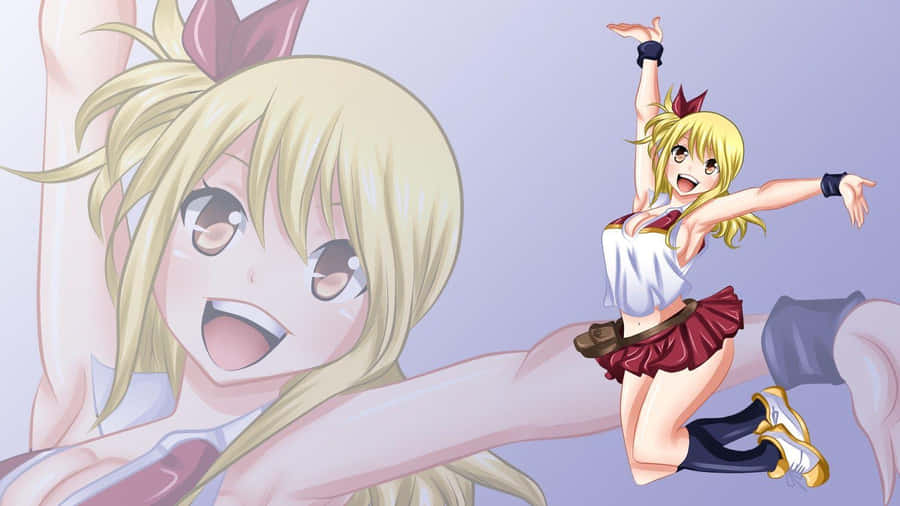 Lucy Heartfilia From Fairy Tail Wallpaper