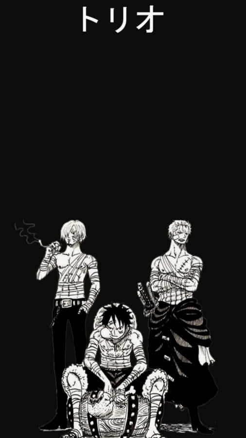 Luffy's Resolve: Stronger Than The Sea Wallpaper