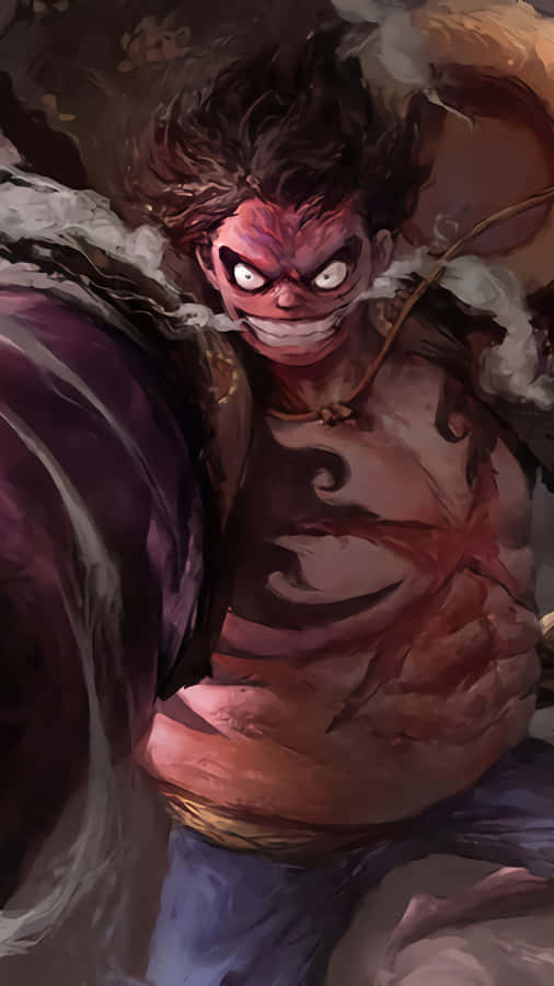 Luffy Transforms Into Gear 5 In
