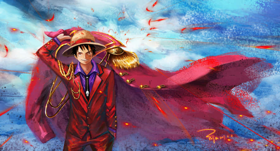 Luffy, Usopp And Chopper On Their Nakama Adventure! Wallpaper