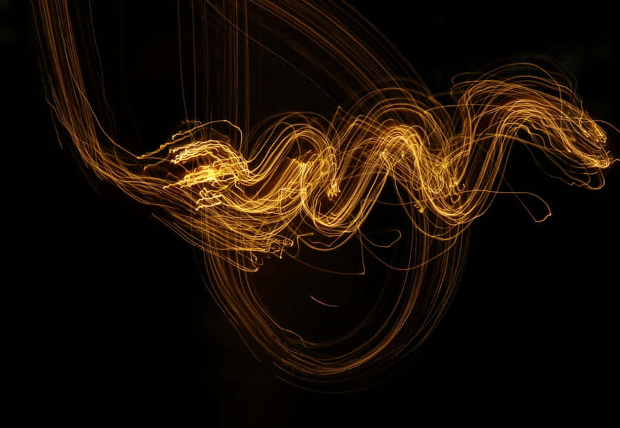 Luxurious Black And Gold Desktop Wallpaper