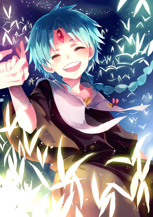Magi The Labyrinth Of Magic Protagonist Wallpaper