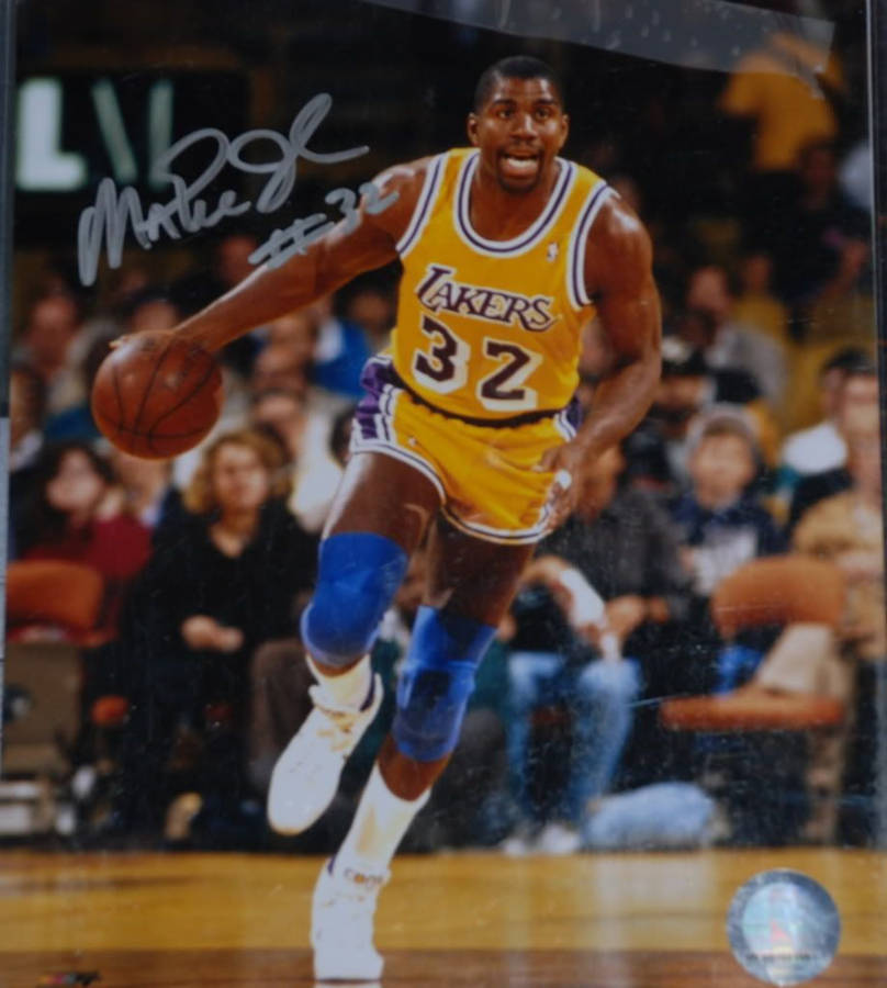 Download free Magic Johnson Nba Ball Wallpaper - MrWallpaper.com