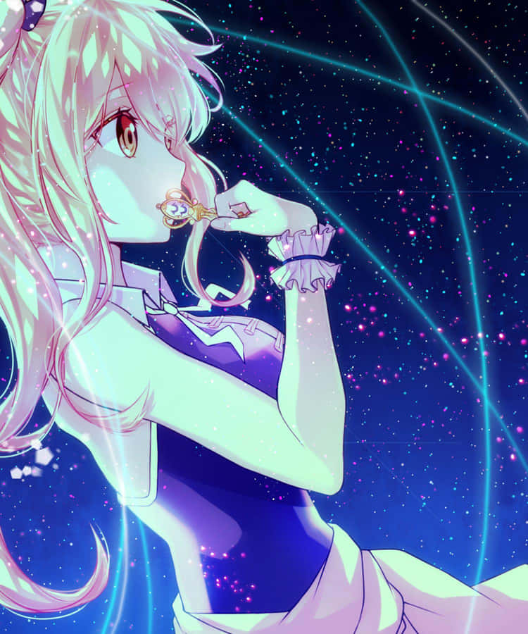 Magical Adventure With Lucy Heartfilia Wallpaper