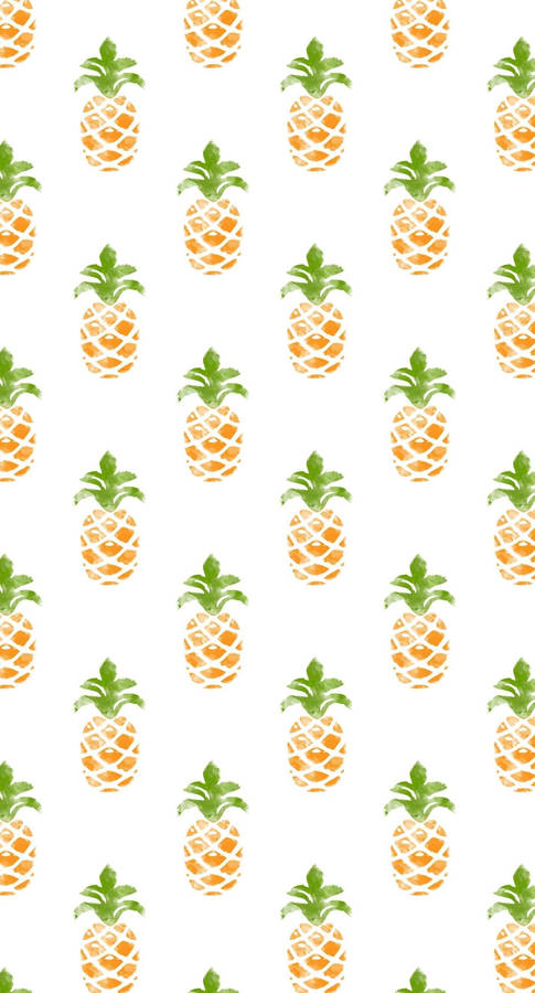 Magnificent Pineapple Iphone Theme Wallpaper